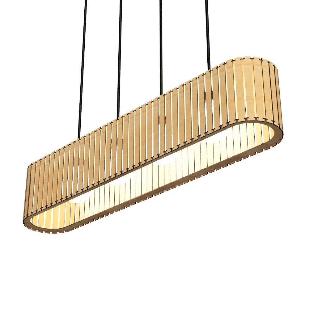 Luminária Centauro Modelo Ripado