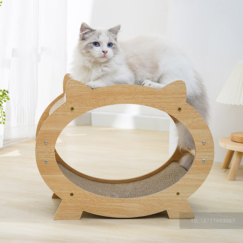 Arranhador de Gato — Base Corrugada