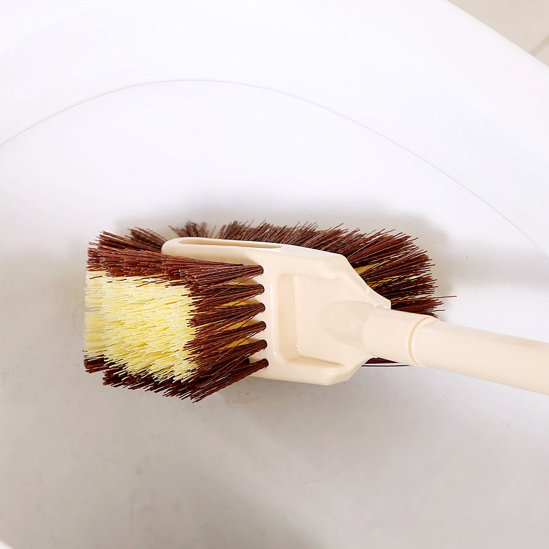 Escova Sanitária Cabo Longo Imitação Madeira
