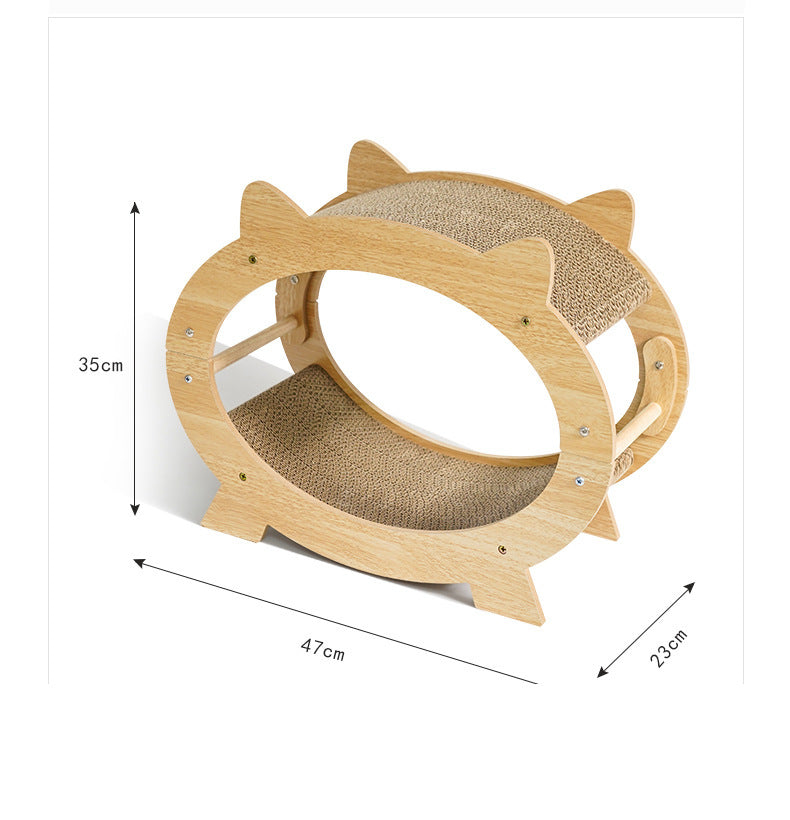 Arranhador de Gato — Base Corrugada