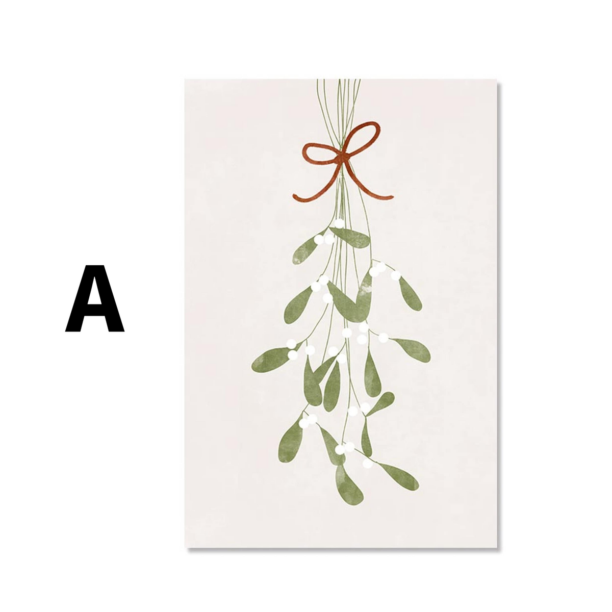 Pôster Árvore de Natal com Presentes - Decoração sem Moldura